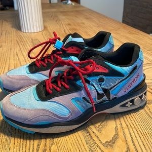 Louis Vuitton X Virgil Abloh Trail Sneakers in Violet